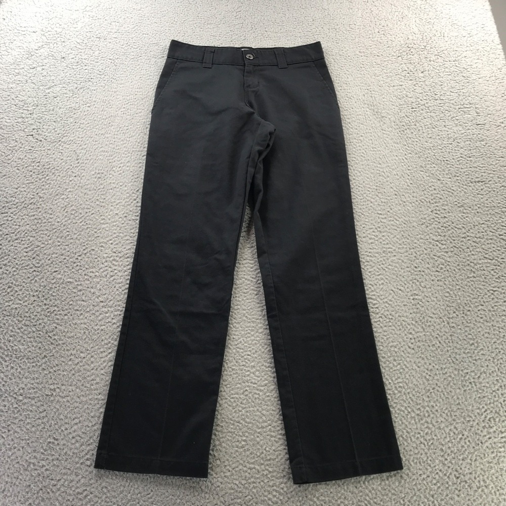 Dickies Skateboarding Pant Men 28x30 Black Flex Twill Straight Leg Chino Casual